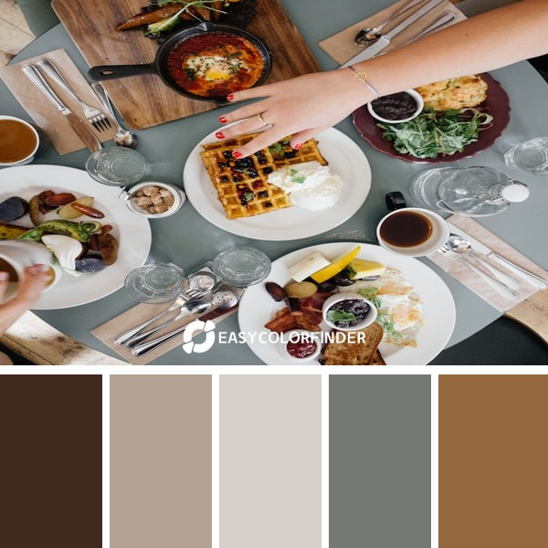 Color Palette 55 | Colorful Brunches: A Palette of Happiness