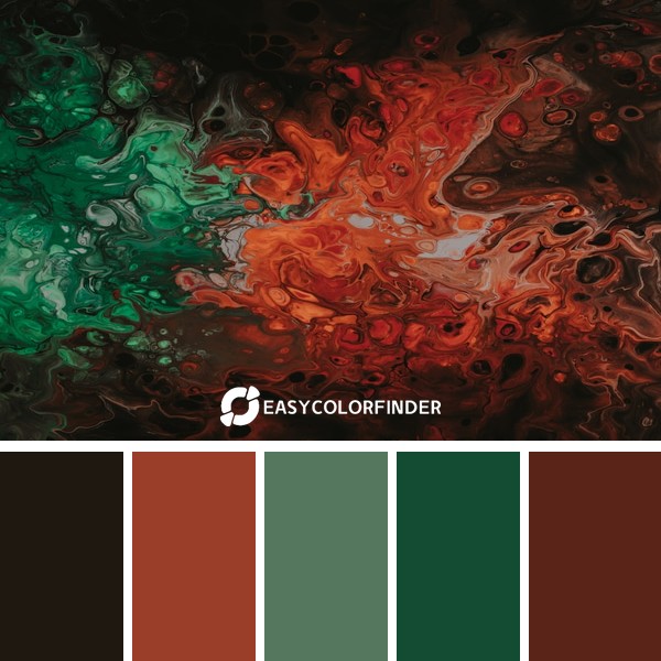 A Christmas color harmony project
