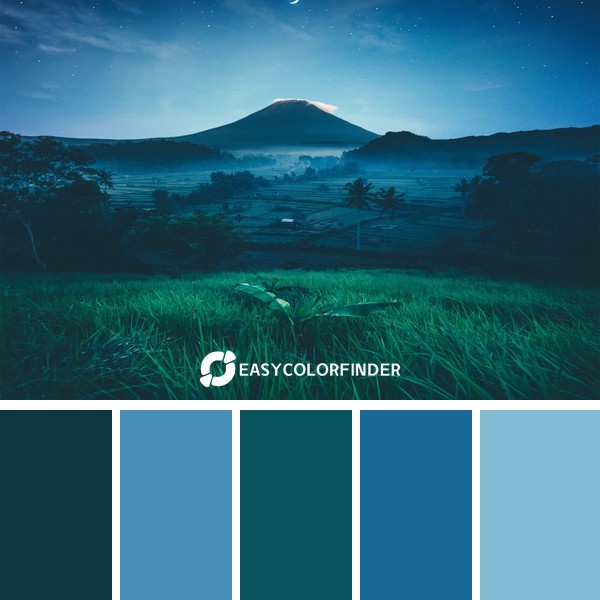 Color Palette 257 | Endless Forest Exploration