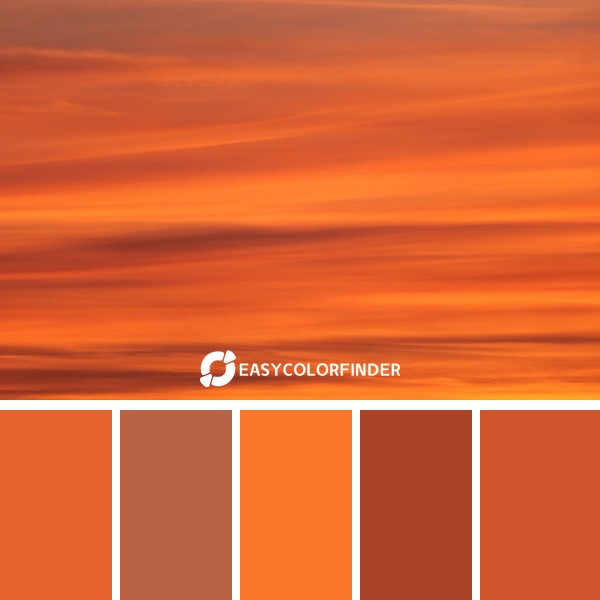 Color Palette 863 | Amazing sunset color
