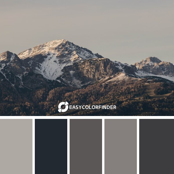 Color Palette 1297 | Beautiful mountain callSaile Austria