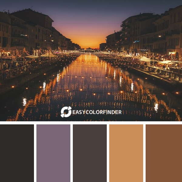 Color Palette 896 | Christmas lights