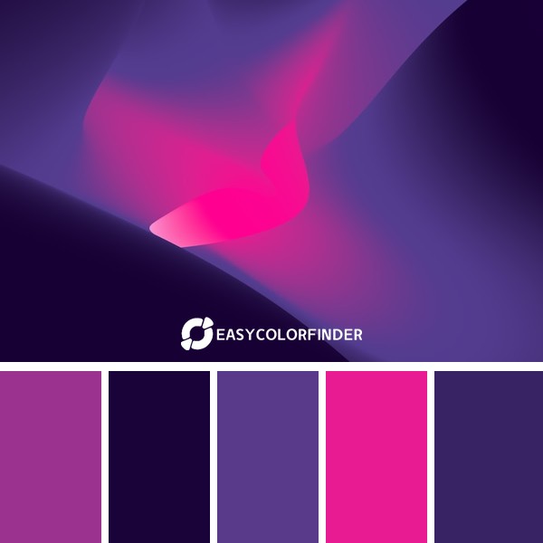 Color Palette 891 | Pink & Blue