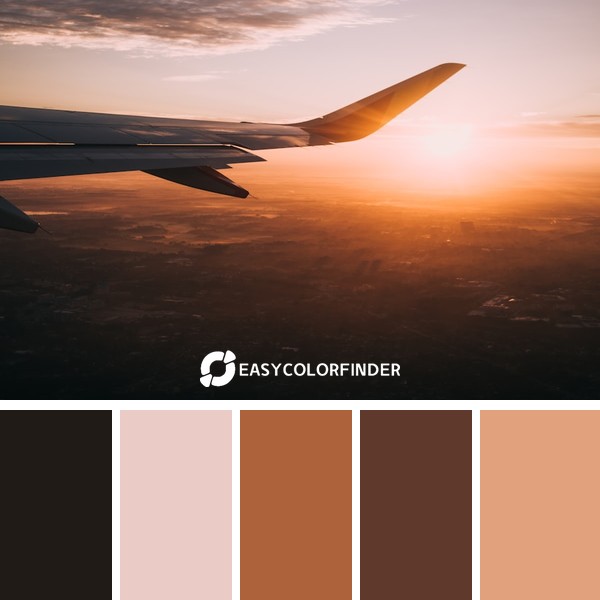 Color Palette 112 | Early Sunrise at Lisbon Airport: Enjoying a Great View