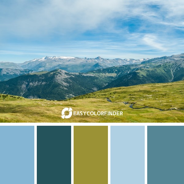 Green mountains