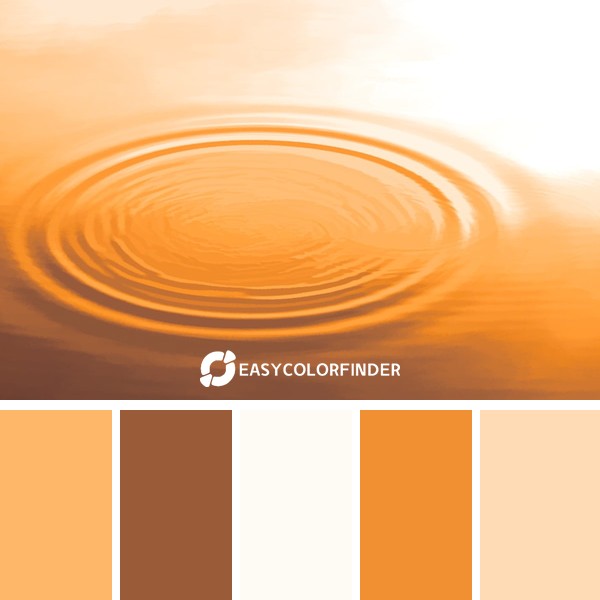 Color Palette 910 | I through rock into lake with intent of photograph