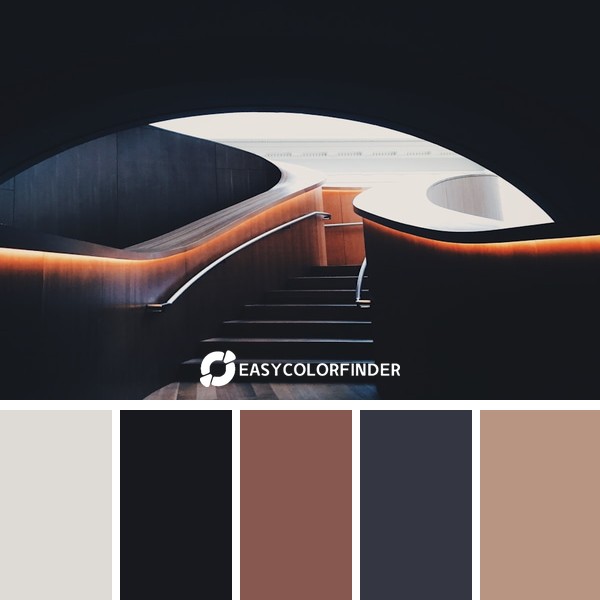 Color Palette 130 | Short Light Staircases