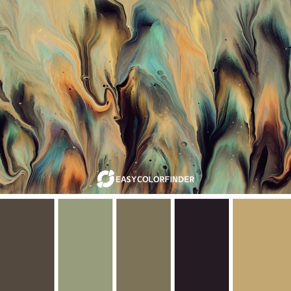 Liquid color art texture or background 1