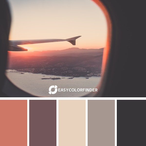 Majorca sunset from above