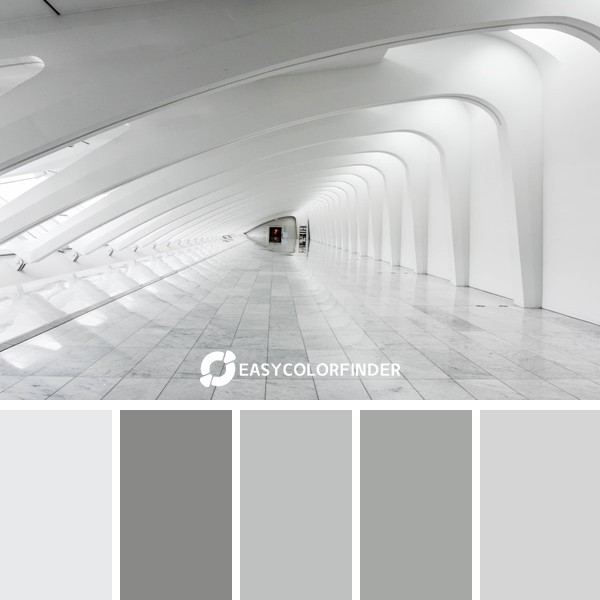 Modern white corridor