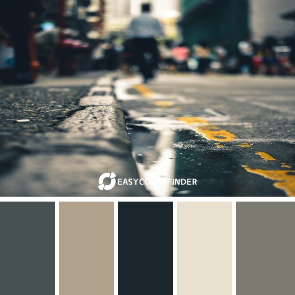 Mong Kok city sidewalk