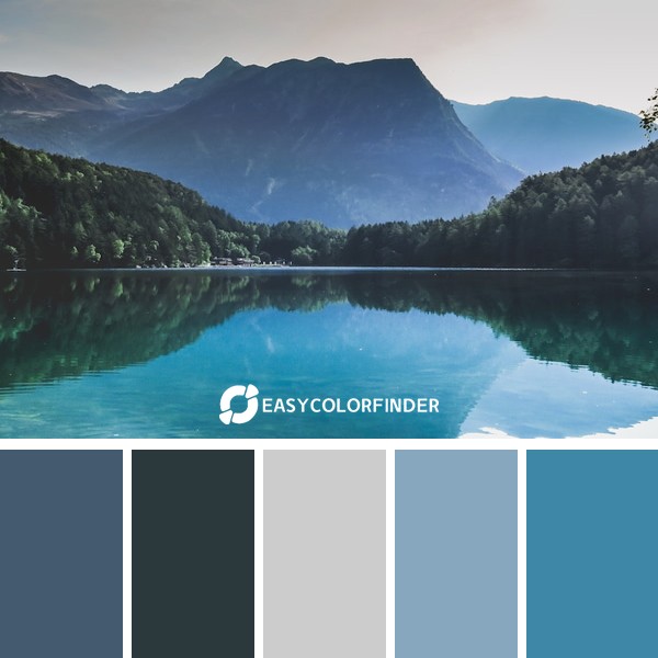 Color Palette 106 | Near Piburger See Mountain