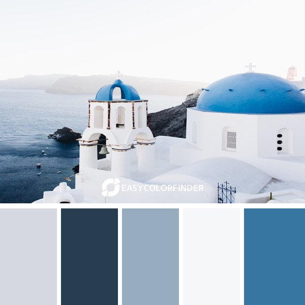 Oia Santorini at sunset