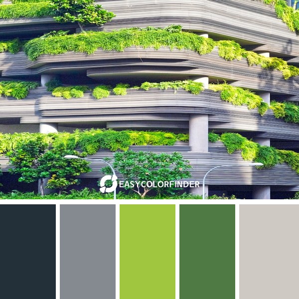 Color Palette 135 | Parking Lot Garden