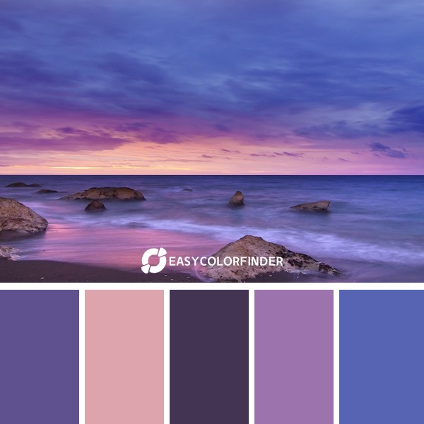 Color Palette 1194 | Playa del Peñón del Cuervo sunset