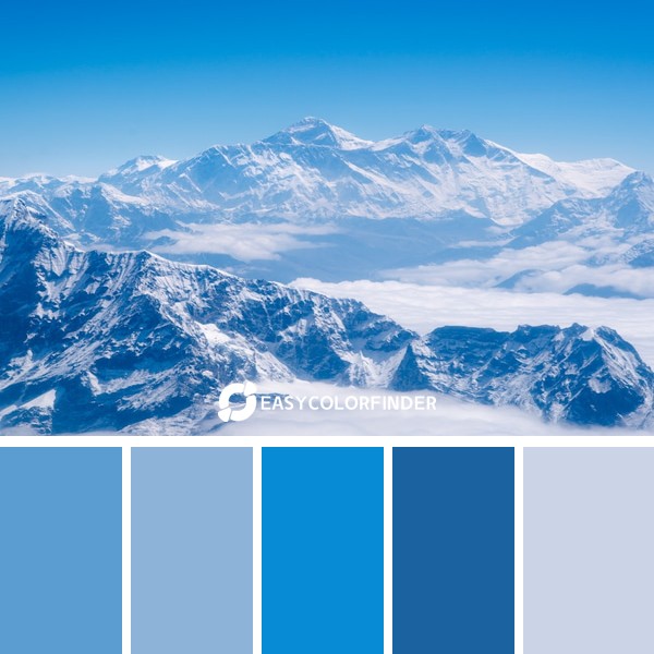 Color Palette 1806 | Sagarmatha Chomolungma Mount Everest