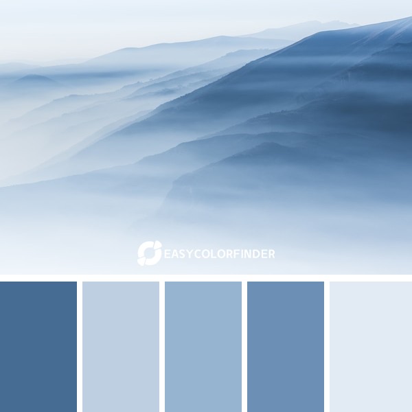 Color Palette 210 | Sapphire Haze