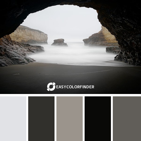 Color Palette 1805 | Shark Fin Cove Cave