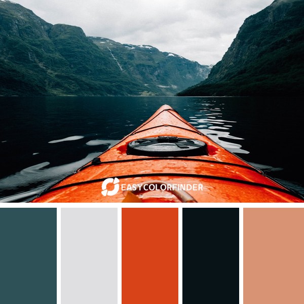 Color Palette 95 | Overwhelming Gudvangen: Stunning Nature at its