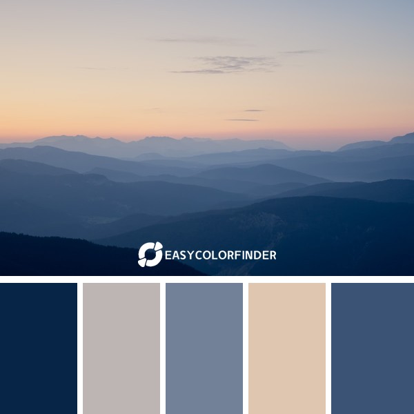 Color Palette 885 | Sunrise hike