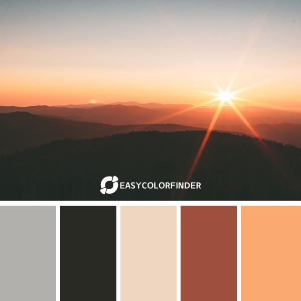 Color Palette 152 | Clingmans Dome Sunset