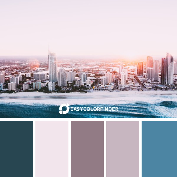 Surfers Paradise Skyline at sunset Gold Coast