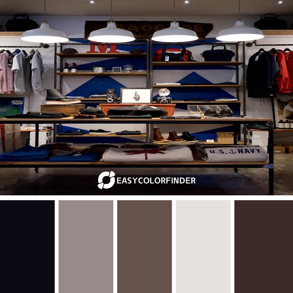 Trendy apparel store