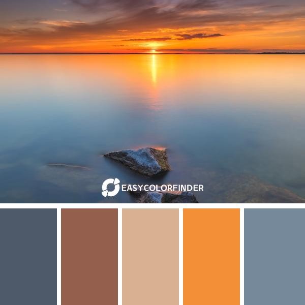 Color Palette 639 | Two Rocks Above Water