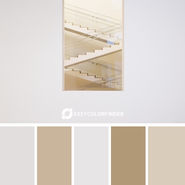 White staircase