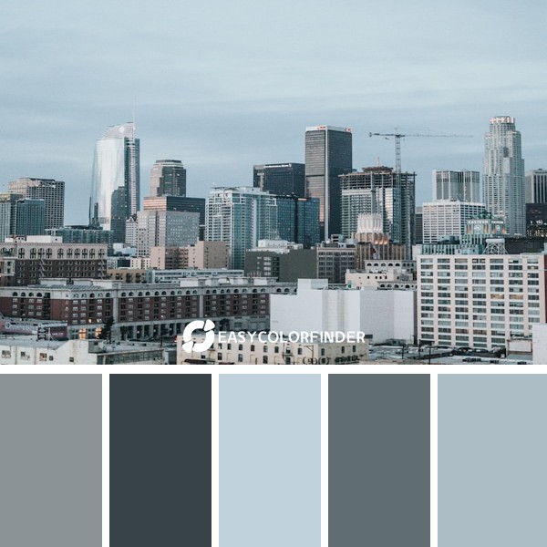 aerial photo of buildings