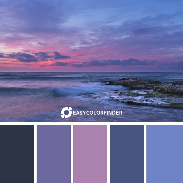 Color Palette 879 | aerial photography of ocean