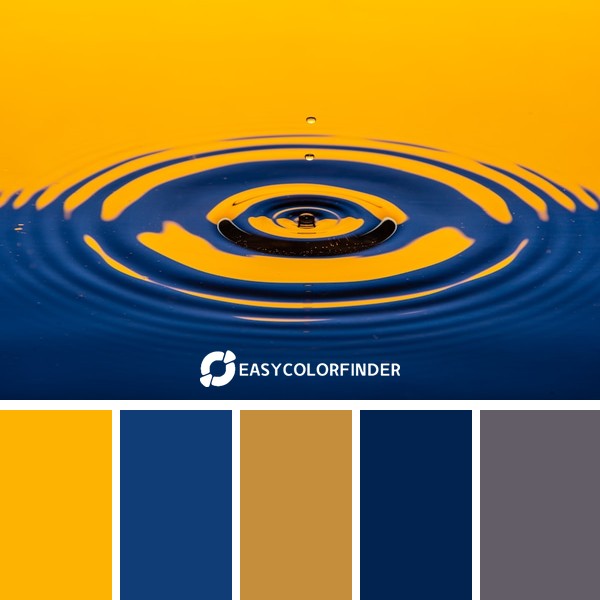 Color Palette 894 | blue and orange inflatable boat
