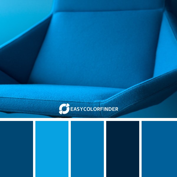 Color Palette 1272 | blue chair