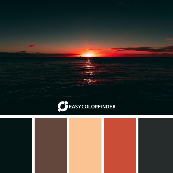 body of water during sunset