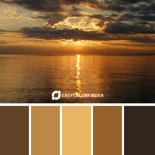 body of water during sunset