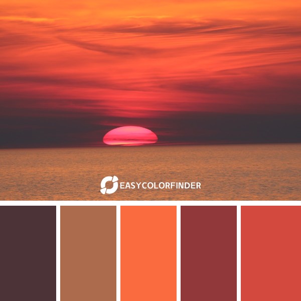 Color Palette 1823 | calm body of water during golden hour