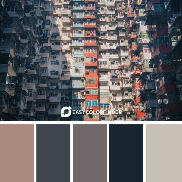 Color Palette 633 | claustrophobic