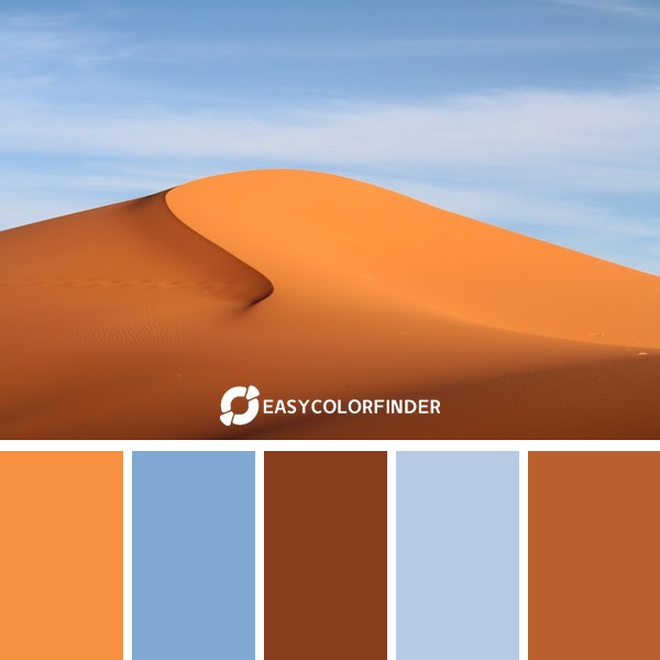 Color Palette 248 | Desert Photography During Daytime