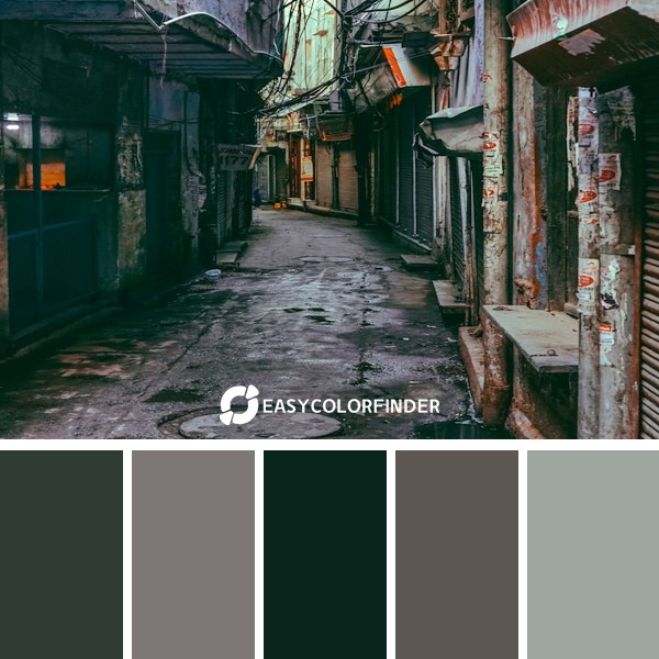 empty street road