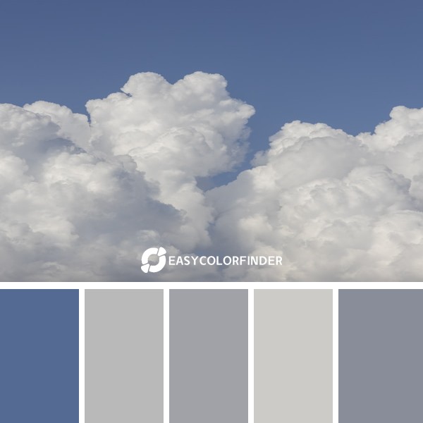 fluffy clouds and blue sky background