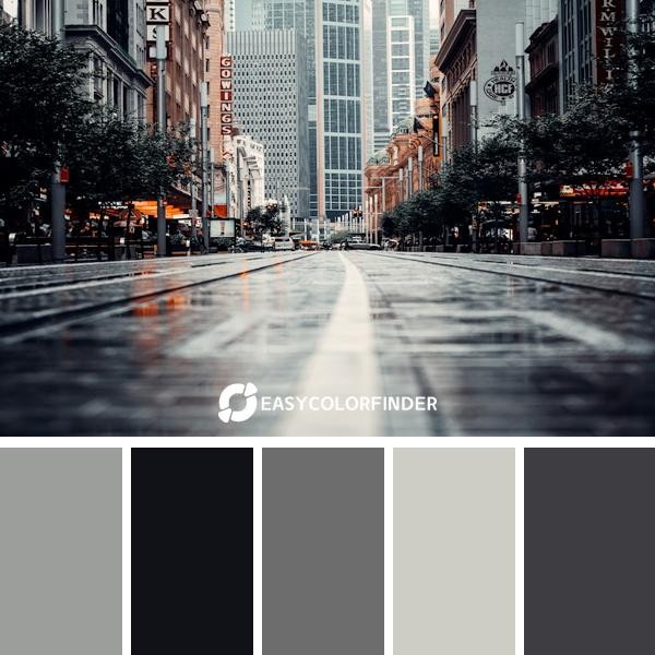 gray concrete road between high rise buildings during daytime
