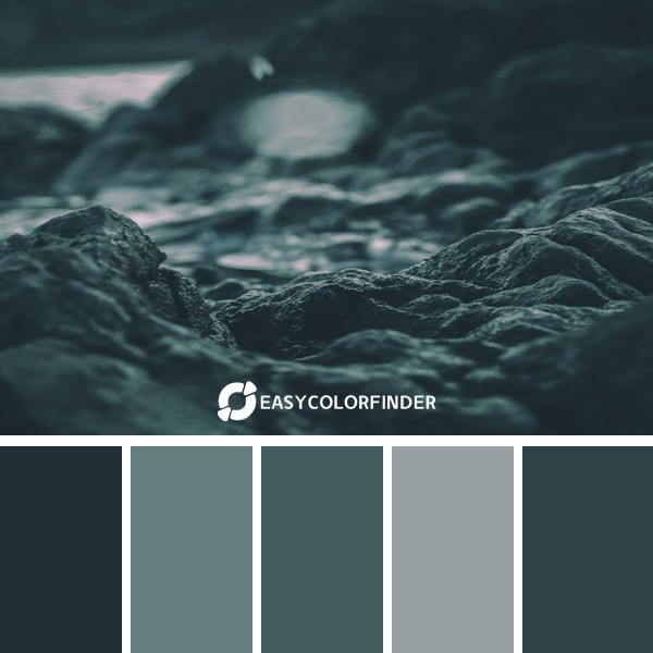 Color Palette 126 | Lost In The Blue Stones