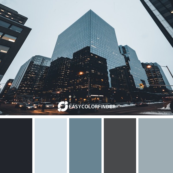 Color Palette 138 | Low Angle Building Photography