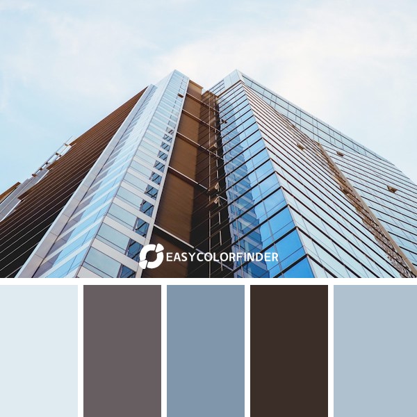 Color Palette 1263 | low angle photography of high rise building