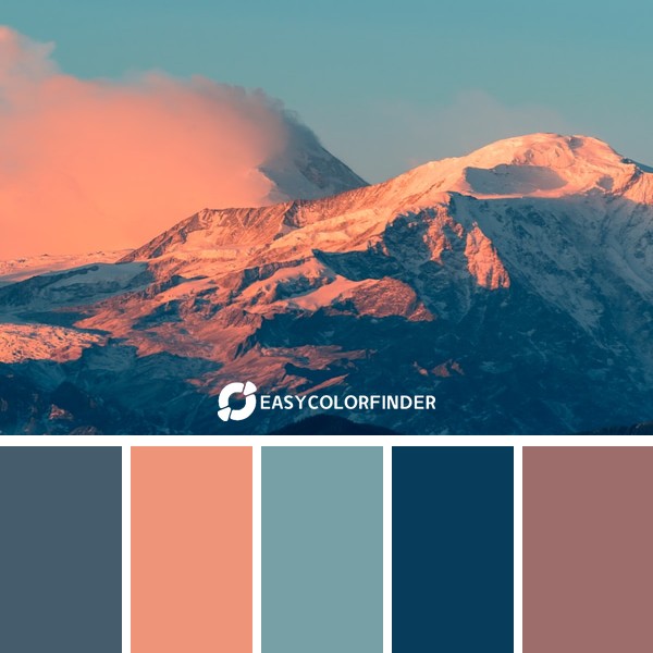 mountain ranges coverin snow