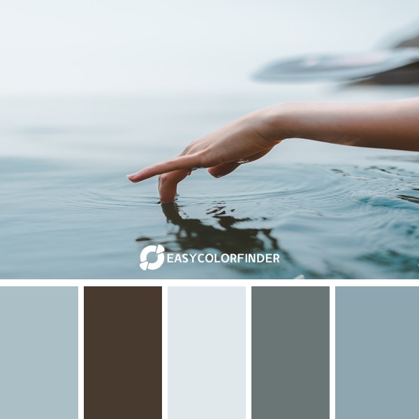 person touching body of water