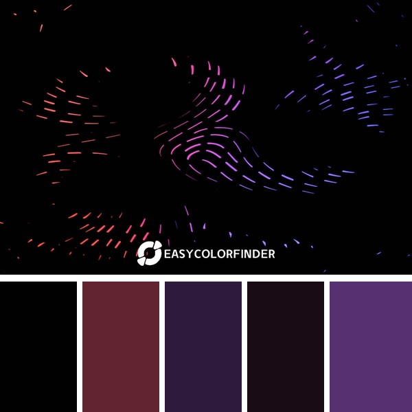 Color Palette 1264 | purple and pink lights
