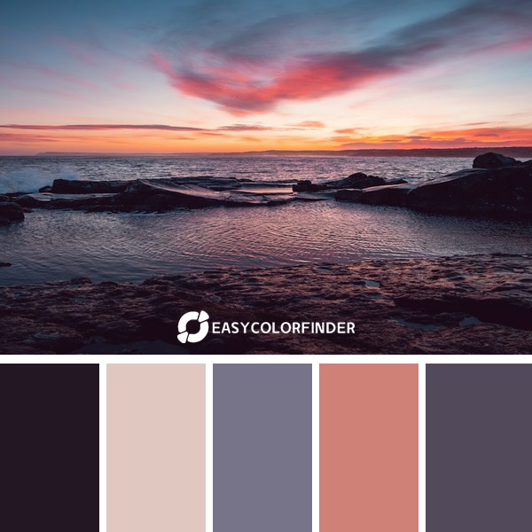 sandy beach at sunset