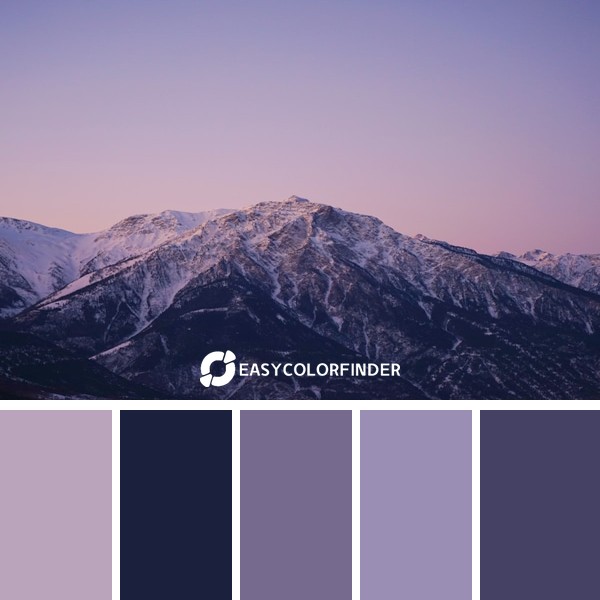 Color Palette 1189 | snow covermountain during daytime