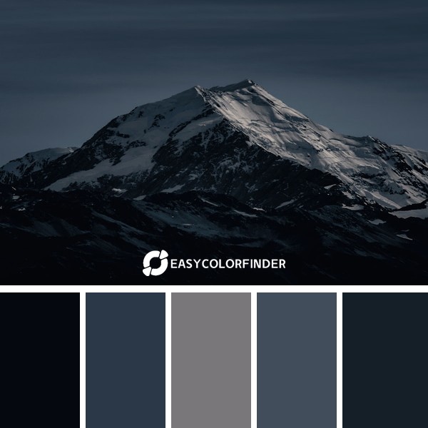 snow covermountain during nighttime